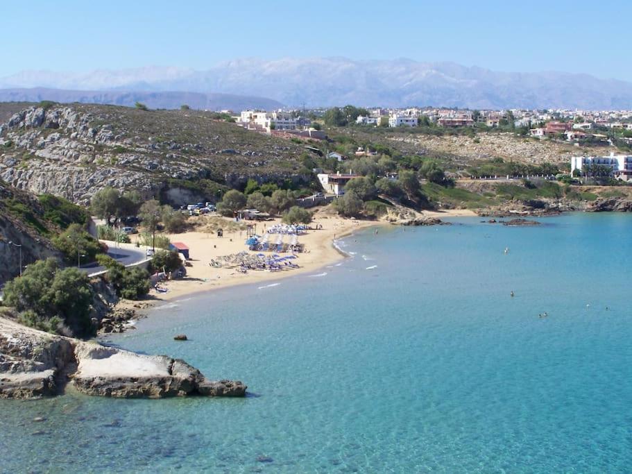 Manolo S Olive Farm, Apartment With Seaview Ханя Екстериор снимка