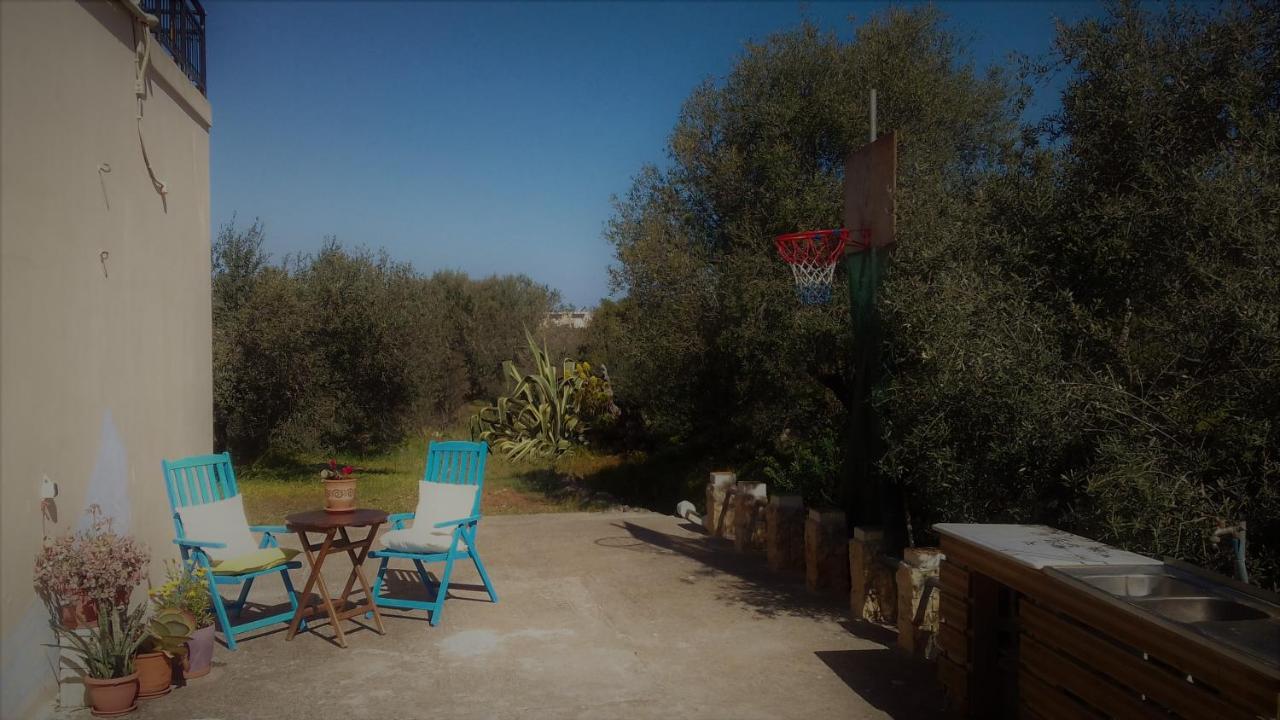 Manolo S Olive Farm, Apartment With Seaview Ханя Екстериор снимка