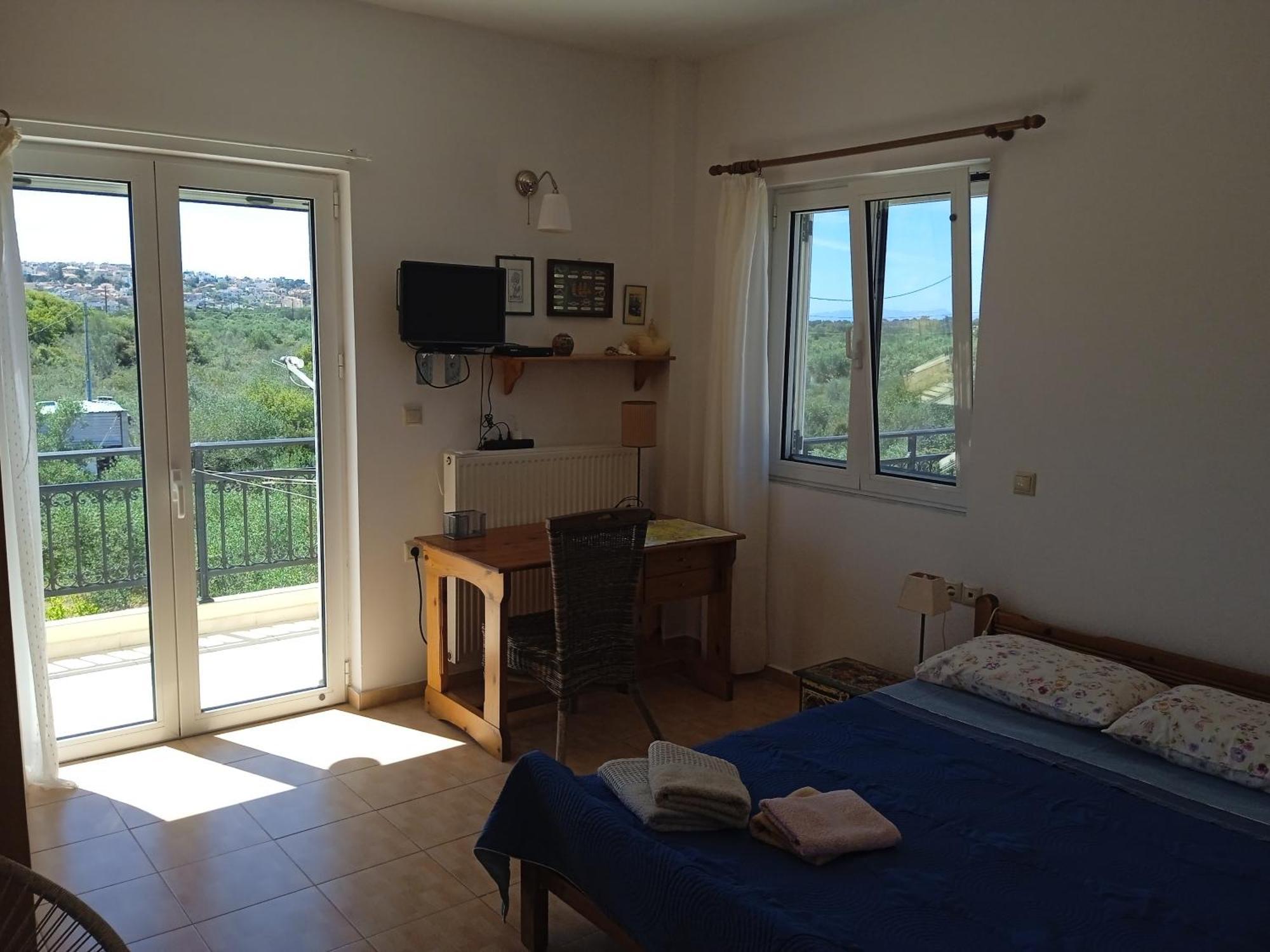 Manolo S Olive Farm, Apartment With Seaview Ханя Екстериор снимка