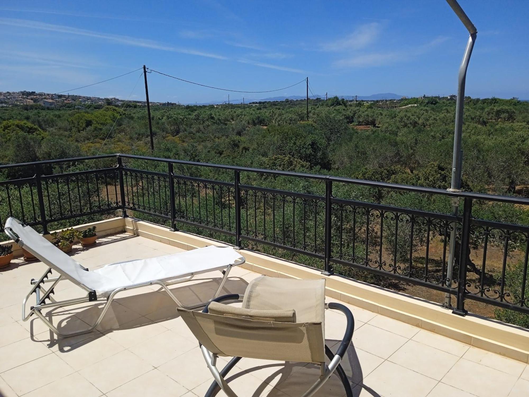 Manolo S Olive Farm, Apartment With Seaview Ханя Екстериор снимка