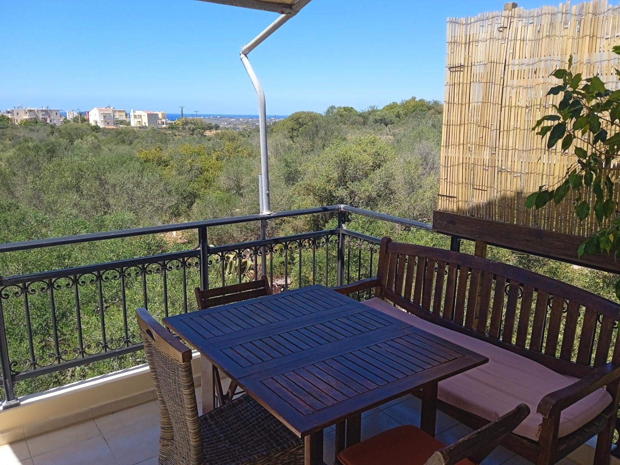 Manolo S Olive Farm, Apartment With Seaview Ханя Екстериор снимка